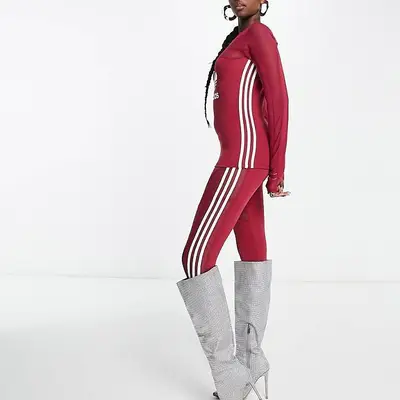 Ensemble adidas rouge clearance bordeaux