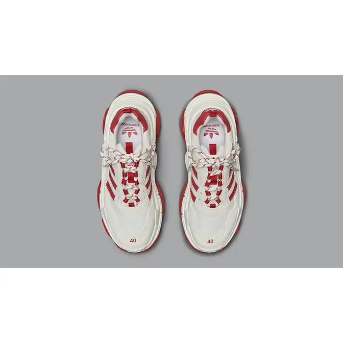 Balenciaga Triple S - Red  Red balenciaga sneakers, White