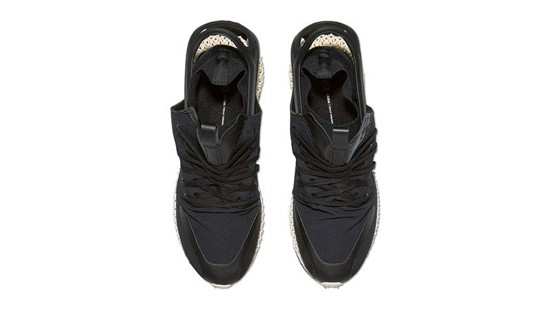 adidas Y-3 Runner 4D Halo Black White Top