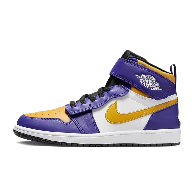 Air Jordan 1 High FlyEase Lakers | Where To Buy | CQ3835-517 | The Sole ...