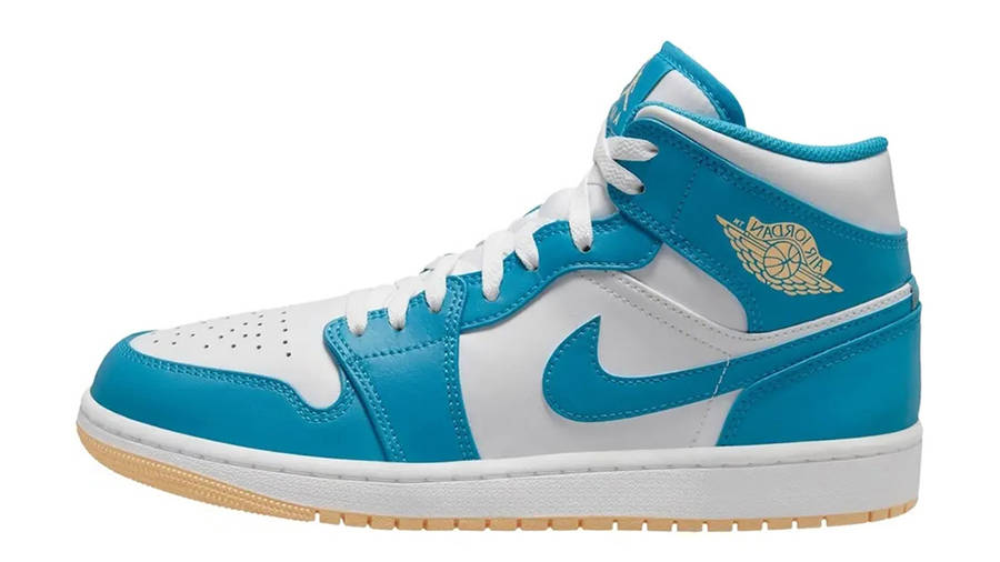 jordan 1 teal and white