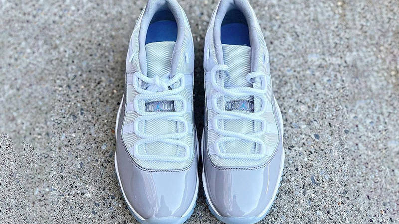 Low top hot sale 11s grey