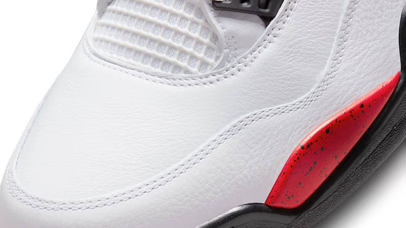 Air Jordan 4 Retro Red Cement DH6927-161 Detail