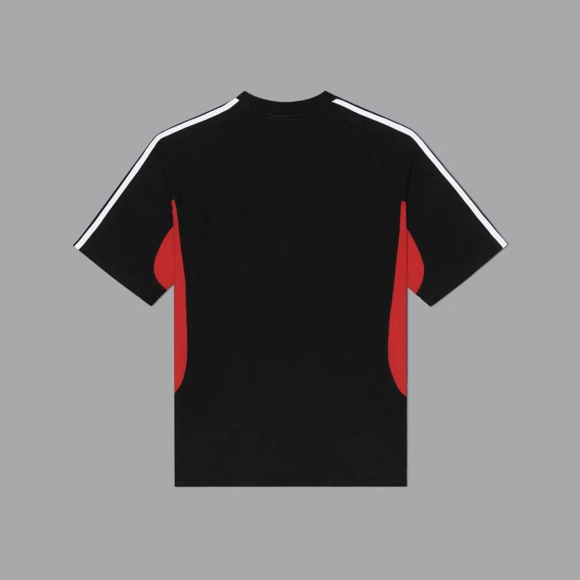 Balenciaga x adidas 90s Medium-Size T-shirt Black Mockup Backside