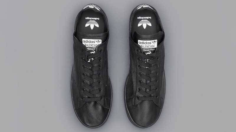 Balenciaga x adidas Stan Smith Black Middle