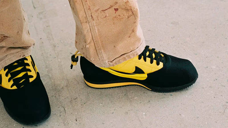 CLOT x Nike Cortez Black Varsity Maize | Where To Buy | DZ3239-001