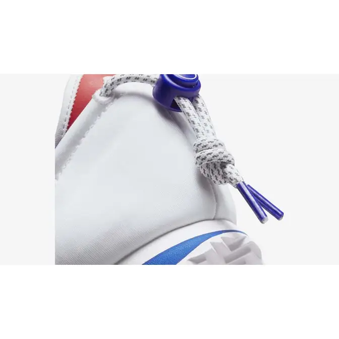 lanzamiento de la primera colaboración de Nike con Travis Scott Game Royal Red Closeup
