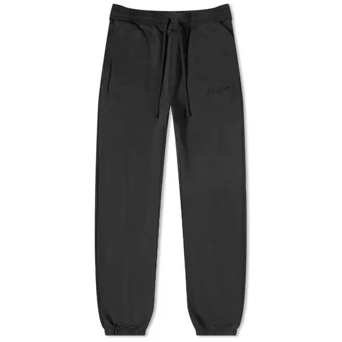 Cole Buxton Lightweight Jogger Washed Black Feature