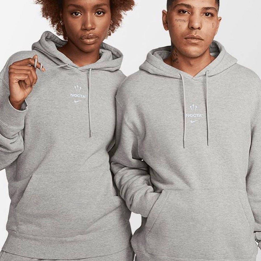 Drake x Nike NOCTA Hoodie Grey The Sole Supplier