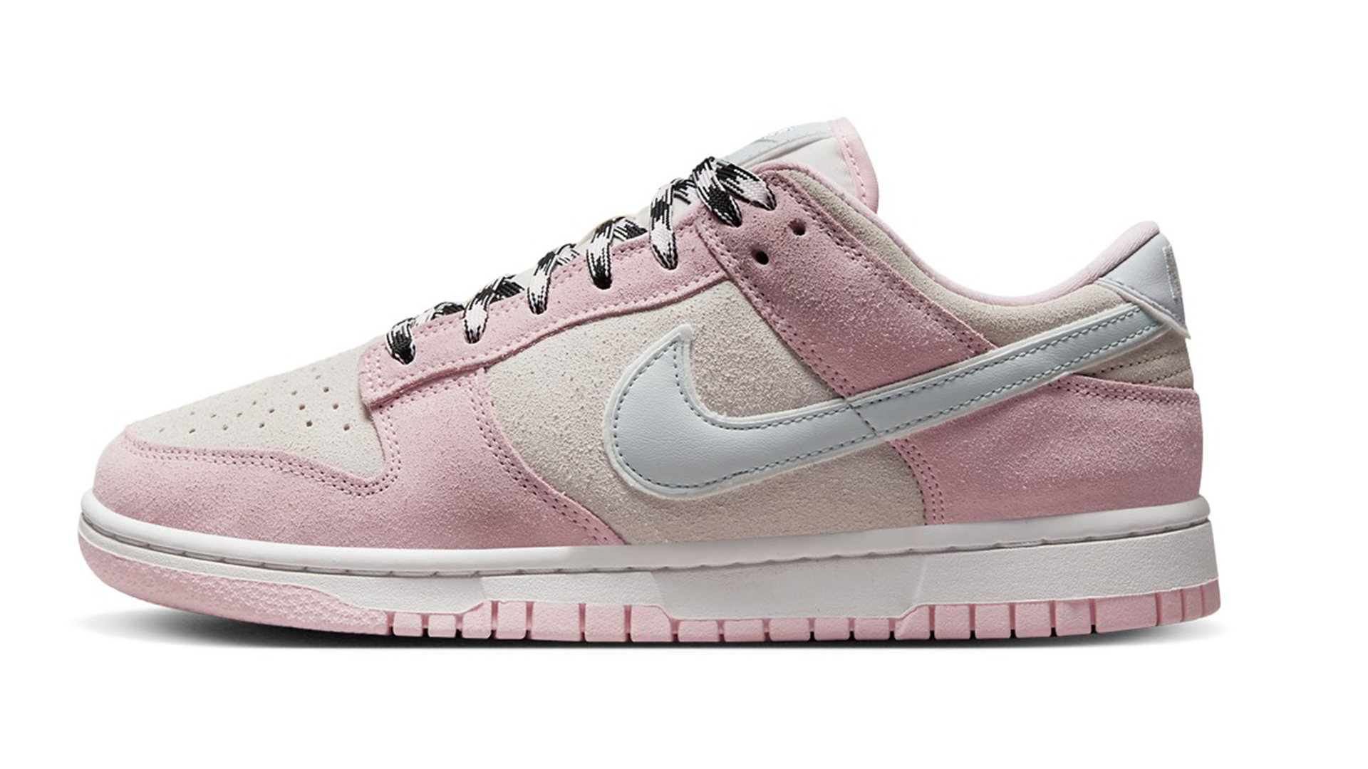 Nike Dunk Low Pink Foam Suede