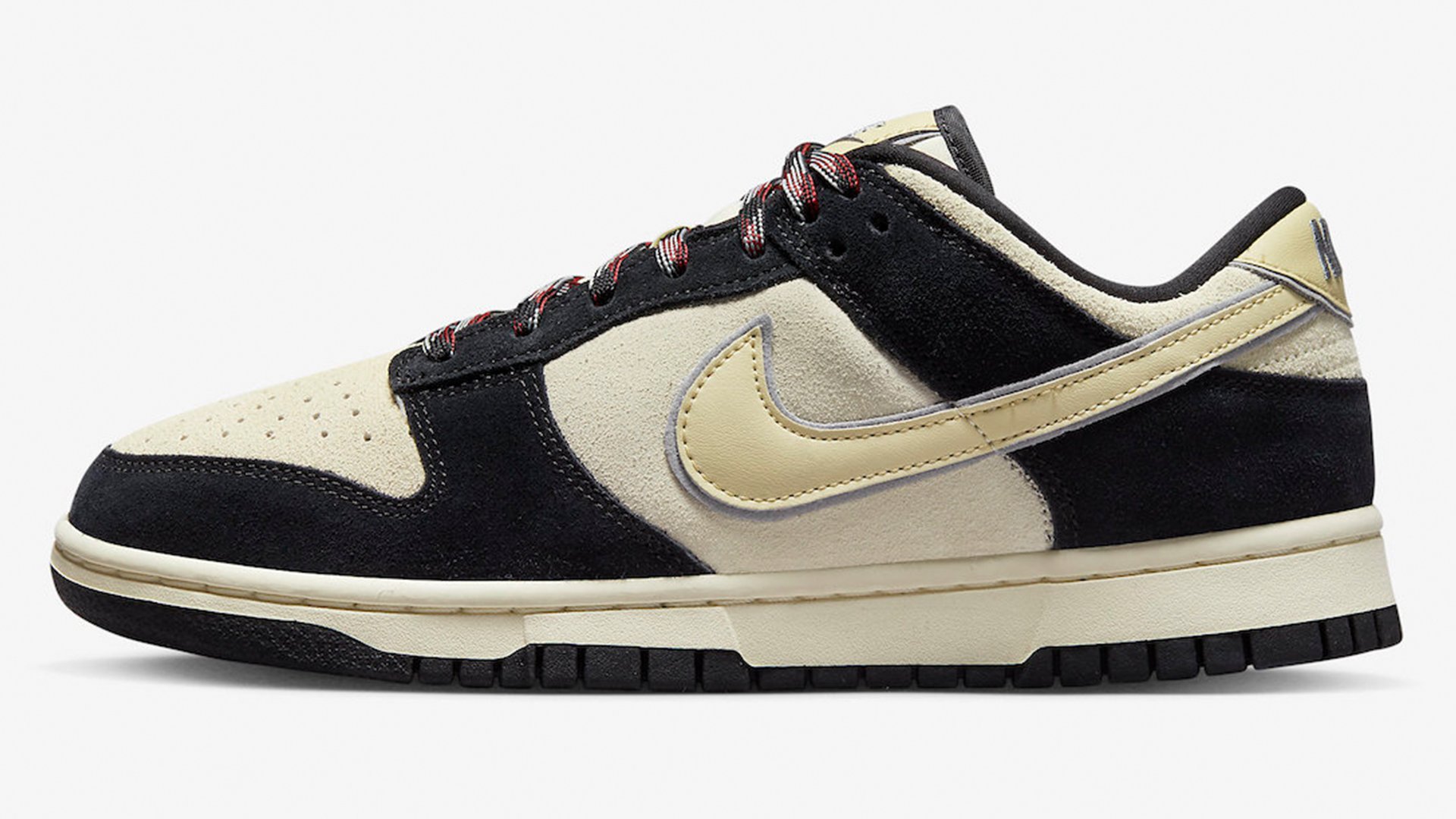 Nike Dunk Low Black Suede