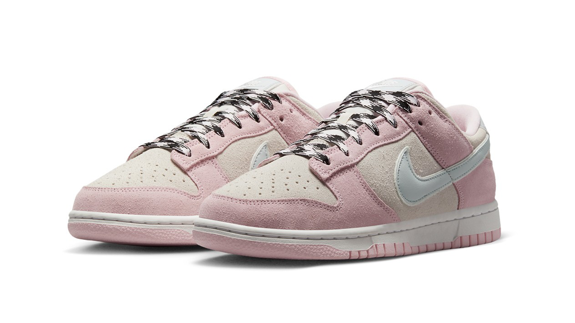 Nike Dunk Low Pink Foam Suede