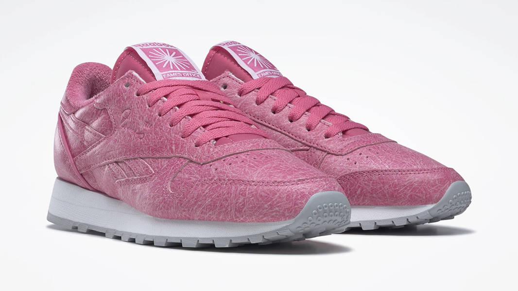 Eames Office x Reebok Classic Leather Fiberglass Pink FZ5860 Front