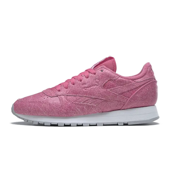 Reebok classic leather sale pink