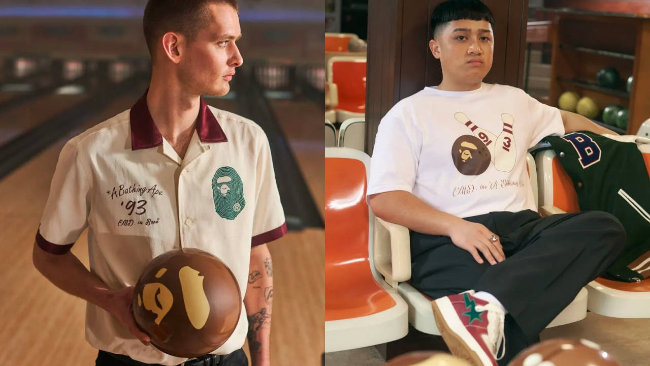 END. x A BATHING APE Hit a Strike With This Latest "Bowling" Themed Collection