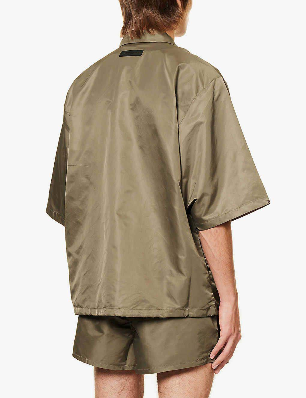 Fear of God ESSENTIALS Drawstring Hem Shirt Back