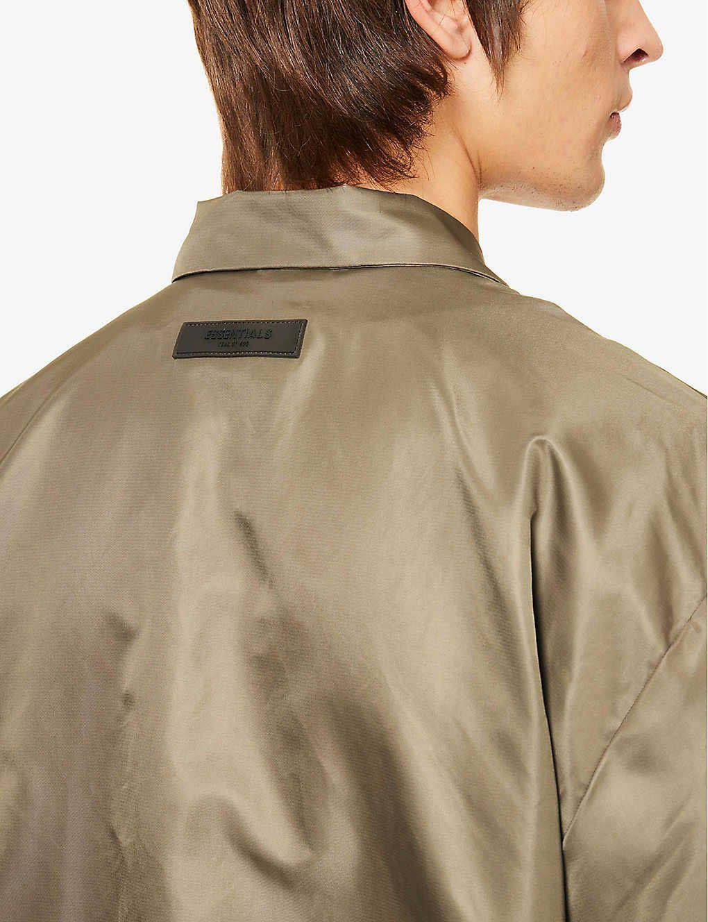 Fear of God ESSENTIALS Drawstring Hem Shirt Closeup
