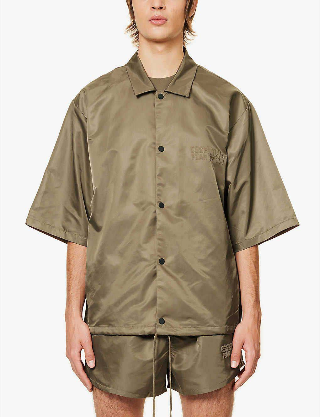 Fear of God ESSENTIALS Drawstring Hem Shirt Front