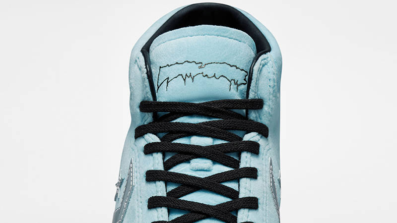 Fucking Awesome x Louie Lopez x Converse Pro Mid Cyan Black A05074C Detail