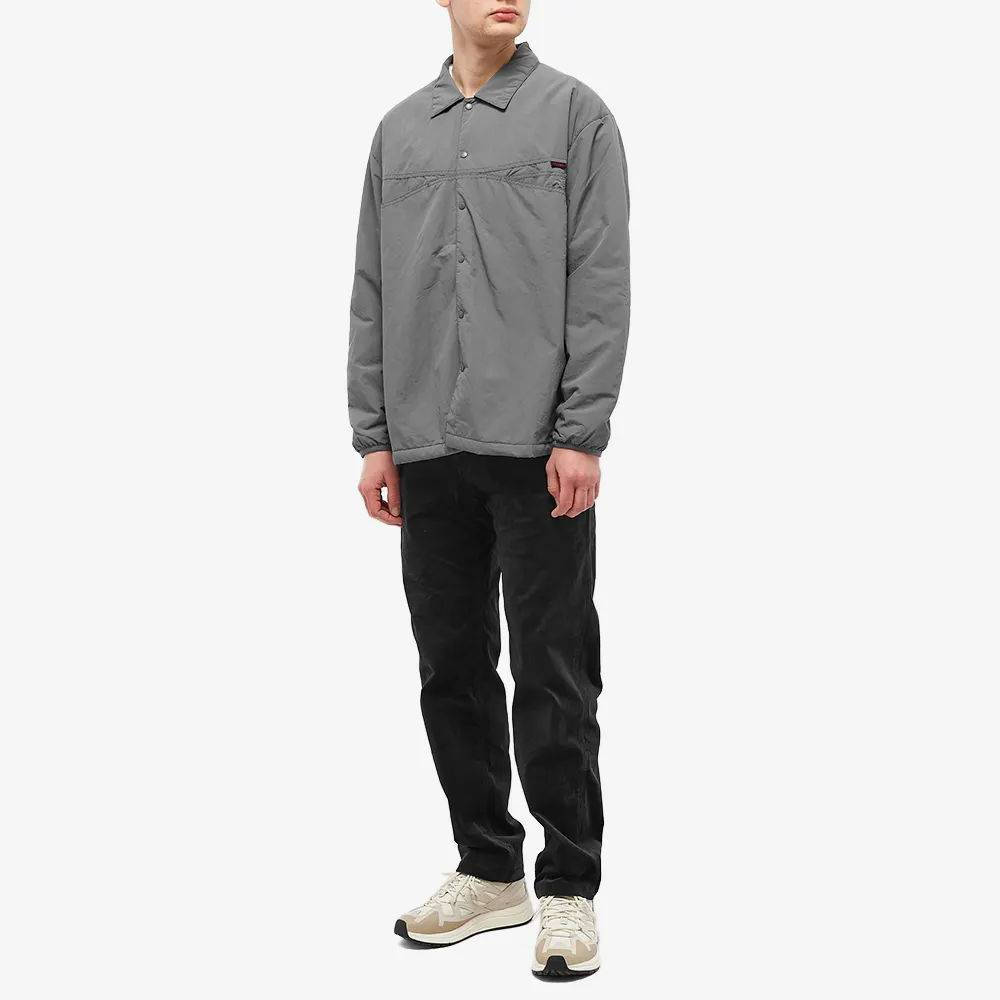 Gramicci Quilted Overshirt - Grey | The Sole Supplier