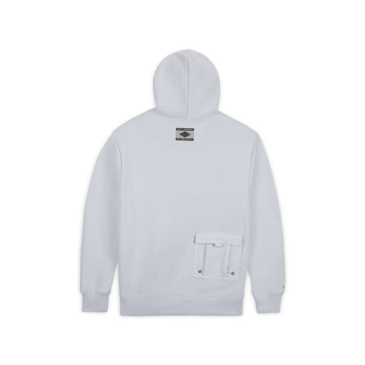 Jordan x SoleFly Hoodie Sky Blue Mockup Backside