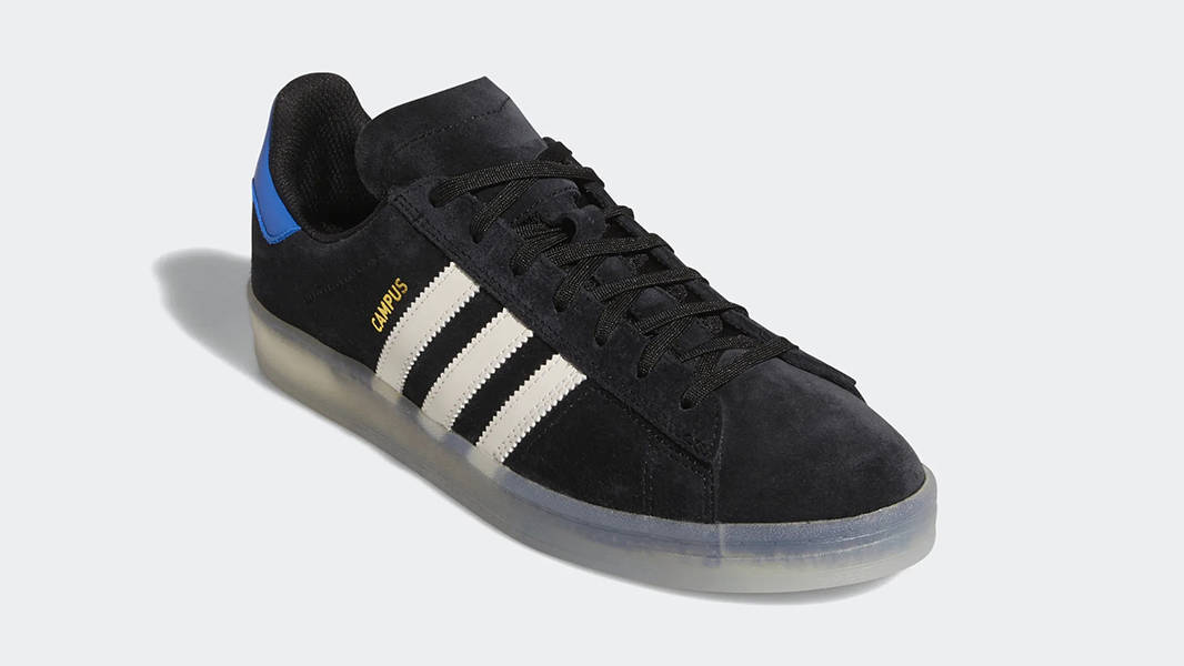 Maxallure x adidas Campus ADV Black Blue GZ4724 Side