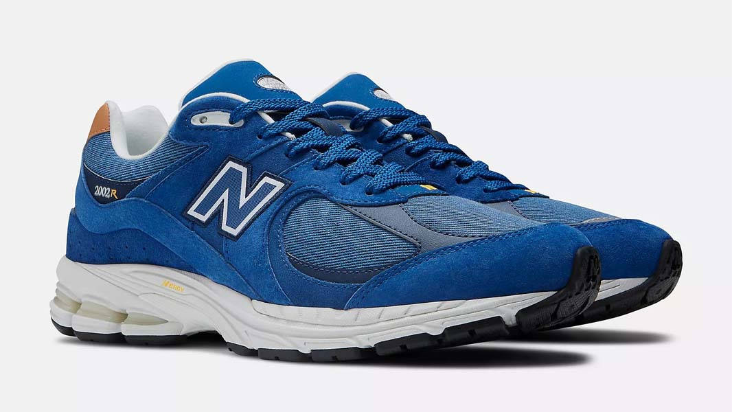New Balance 2002R Blue Denim Front