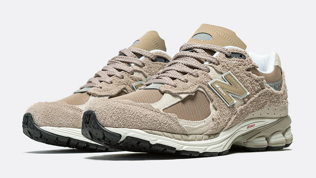 New Balance 2002R Protection Pack Khaki Grey M2002RDL Side