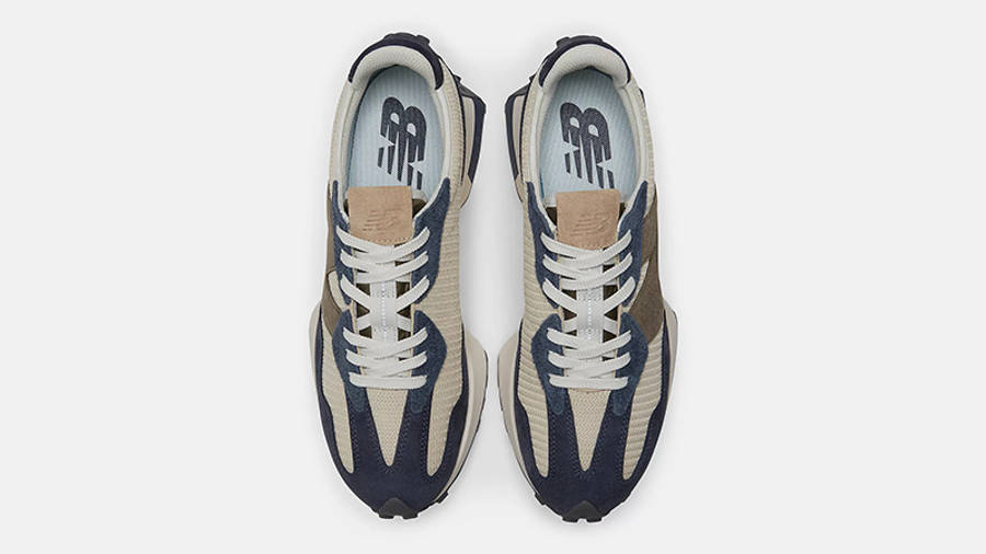 New Balance 327 Beige Navy | Where To Buy | MS327DT | The Sole Supplier