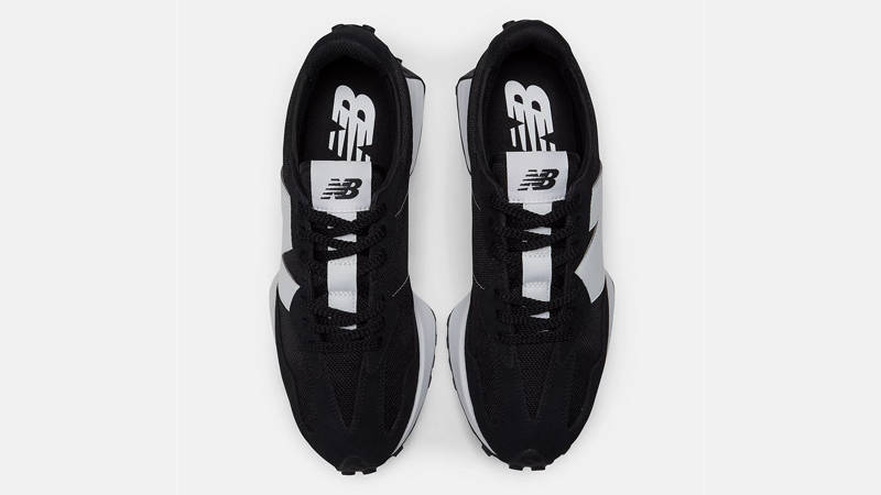 New Balance 327 Black White Middle