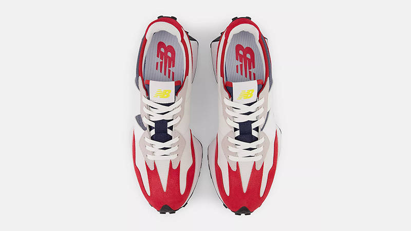 New Balance 327 Natural Indigo Red MS327SR Top
