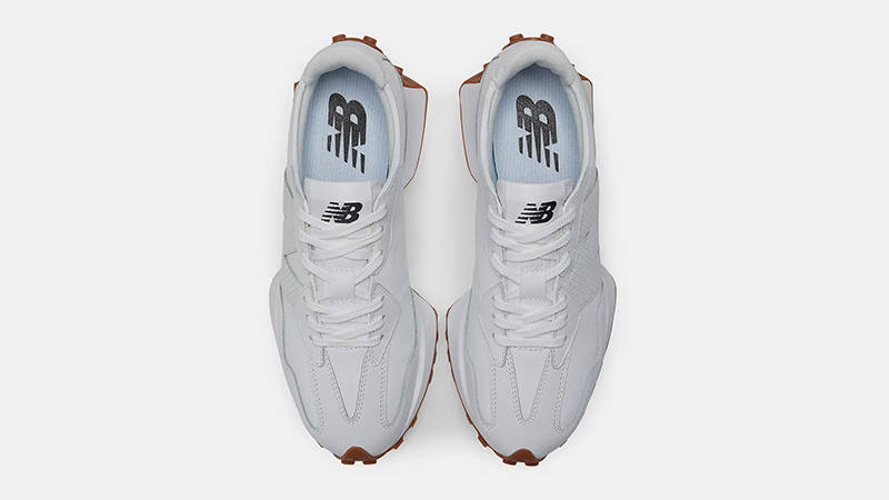 New Balance 327 White Gum WS327LS Top