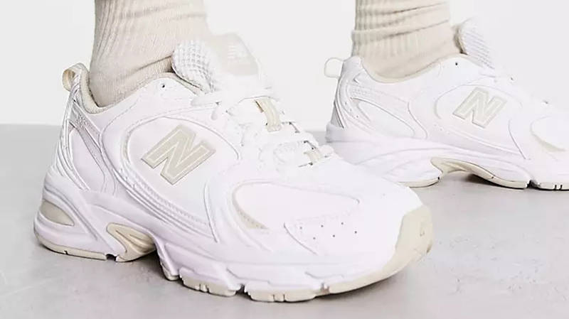 New Balance 530 White Beige Side