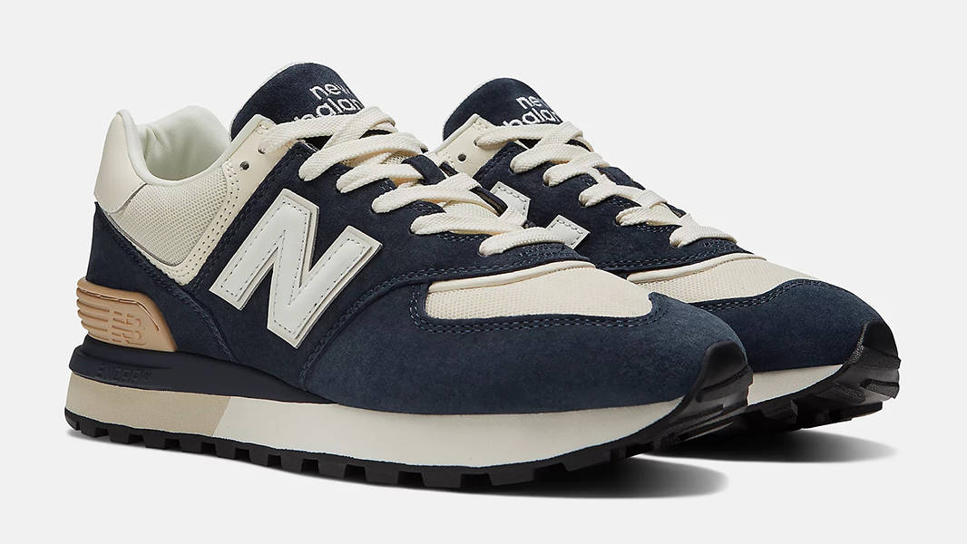 New Balance 574 Natural Indigo Angora U574LGRN Side