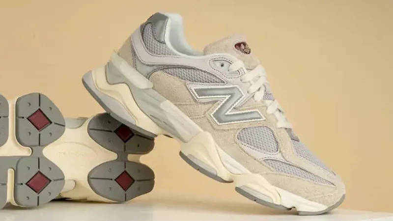 New Balance 9060 Khaki Grey Side