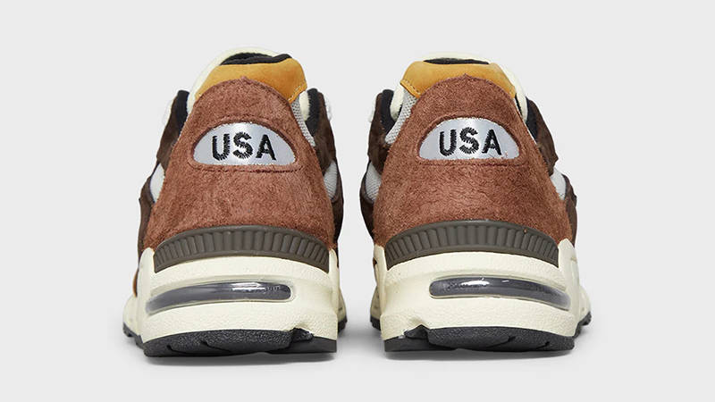 New Balance 990v2 Made In USA Brown White M990BB2 Back