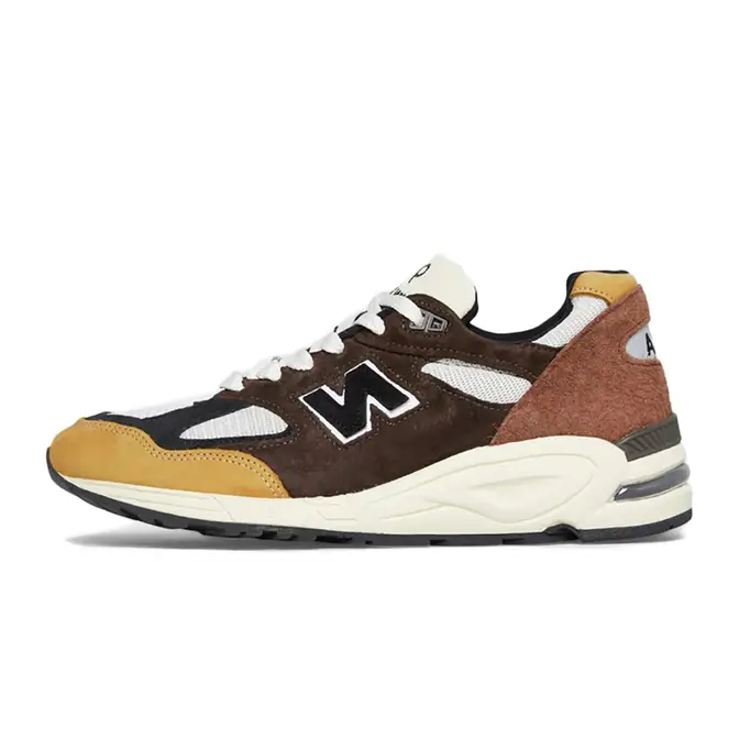 New Balance 990v2 Made In USA Brown White | Where To Buy | M990BB2 ...
