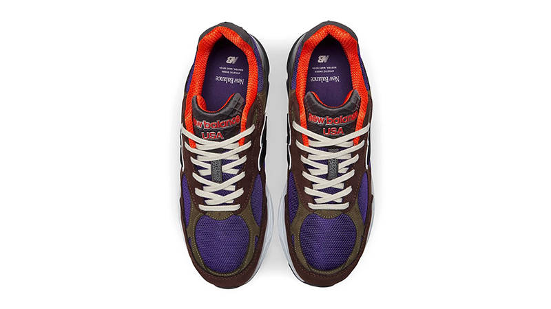 New Balance 990v3 Made in USA Brown Violet Top