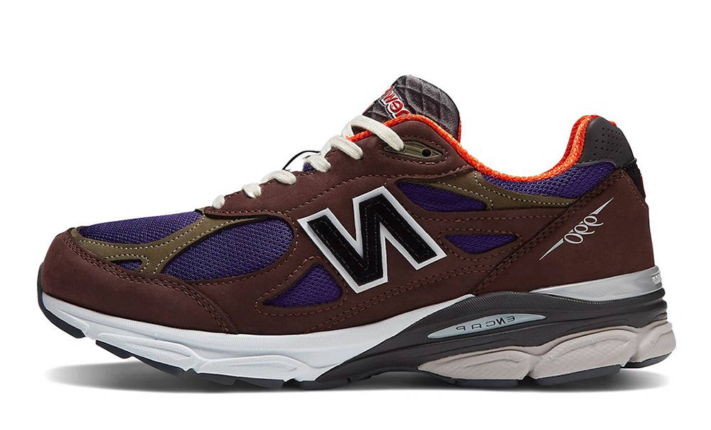 New Balance 990v3 Made in USA Brown Violet