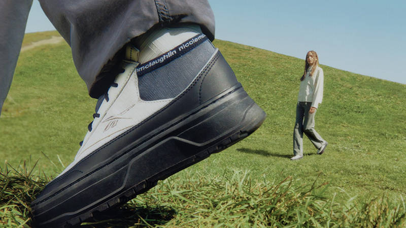 Nicole McLaughlin x Reebok Club C Geo Mid Detail