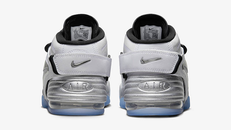 Nike Air Adjust Force White Metallic Silver Back