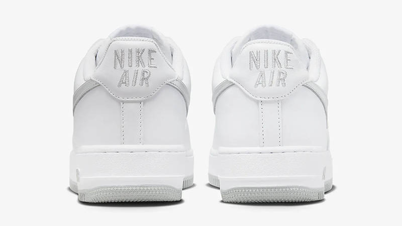 Nike Air Force 1 Low Metallic Silver DZ6755-100 Back
