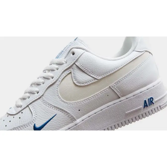 conductor Influencia Foto Nike Air Force 1 Low Reflective Swoosh White Blue | Where To Buy |  FB8971-100 | The Sole Supplier