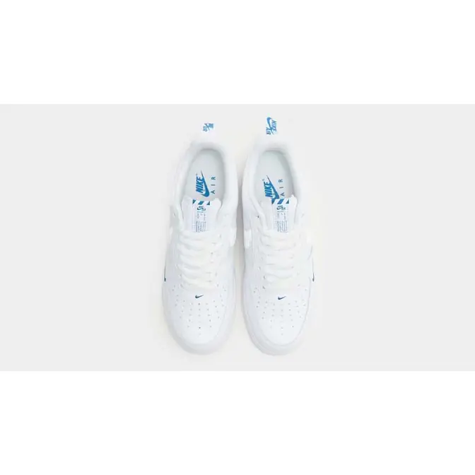 Nike Air Force 1 Low Reflective Swoosh White Blue, Where To Buy, FB8971-100