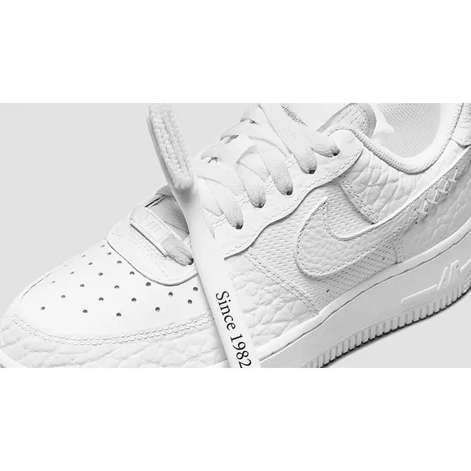 Nike Air Force 1 Low Snakeskin White Where To Buy DZ4711-100 | The Sole