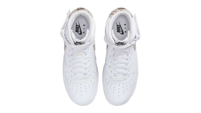 Nike Air Force 1 Mid Snakeskin Swoosh White DD9625-101 To