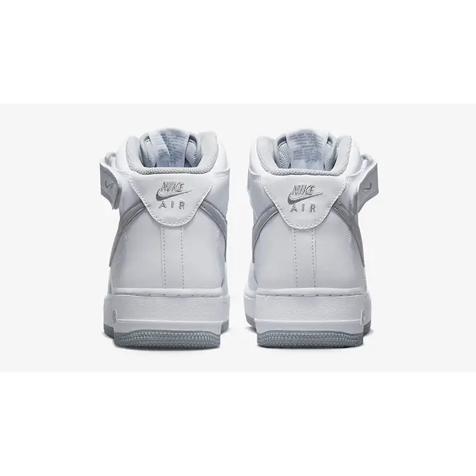 Nike Air Force 1 Mid White Grey | Where To Buy | DV0806-100 | The Sole ...