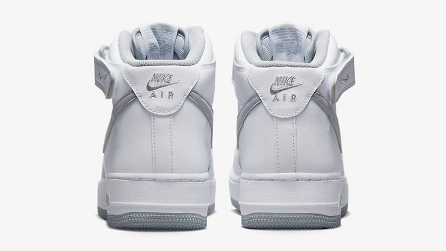 nike air force 1 white and gray