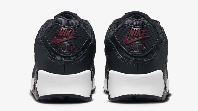 Nike Air Max 90 Anthracite Team Red Back