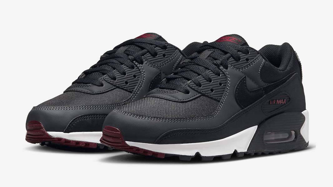 Nike Air Max 90 Anthracite Team Red Where To Buy DQ4071-001